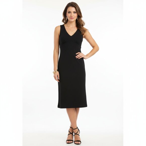 Sisley Black Basic Sleeveless Dress XS - Picture 10 of 10